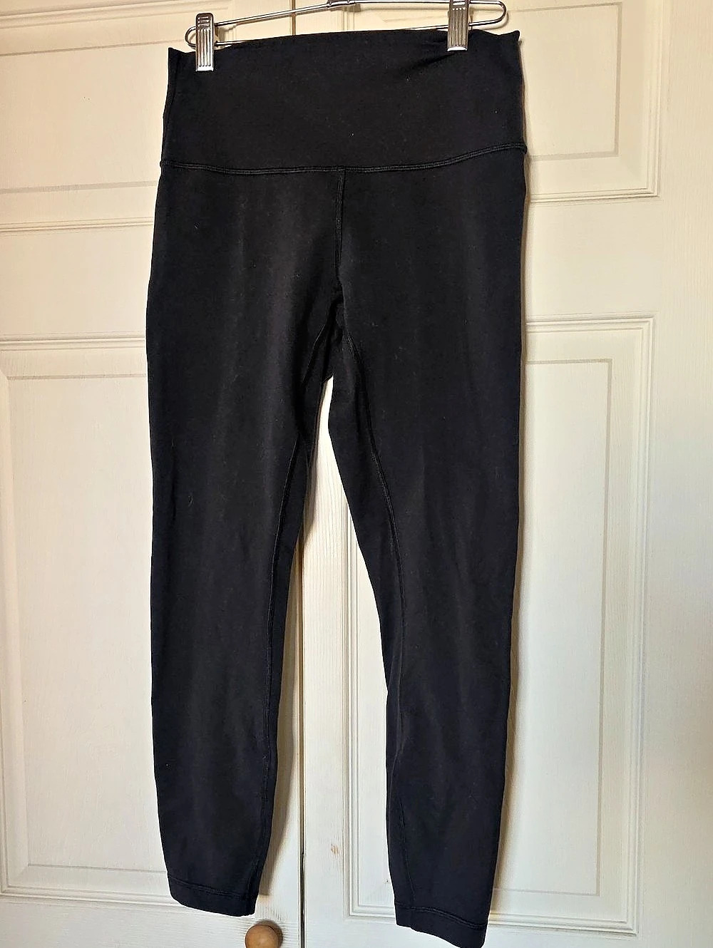 lululemon Black Leggings Waist 8